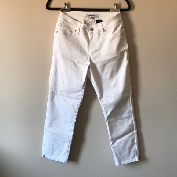 White Stretchy Jeans - Picture 1 of 4